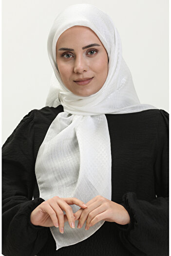 sefamerve Princess Scarf 70233-02 Ecru
