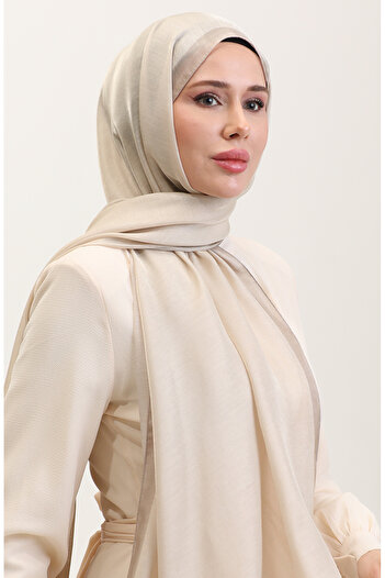sefamerve Amber Luxury Shawl 70274-09 Beige