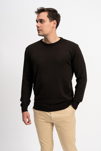 F&K Crew Neck Men's Knitwear Sweater