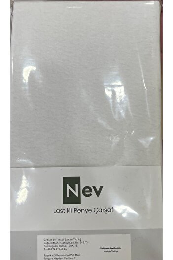 Özdilek Nev Marka Elastic Fitted Combed Cotton Sheet 100X200 + 30 cm (Height 30 cm)