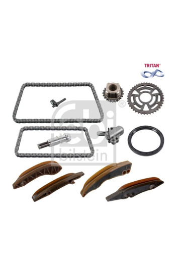 FEBI BILSTEIN Timing chain lower part BMW 5 Touring (F11) 2010-2017