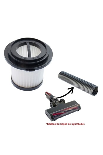 Supervac Filter Compatible with Onvo Ovdss01 Vertical Vacuum Cleaner, Suction Head Intermediate Hose