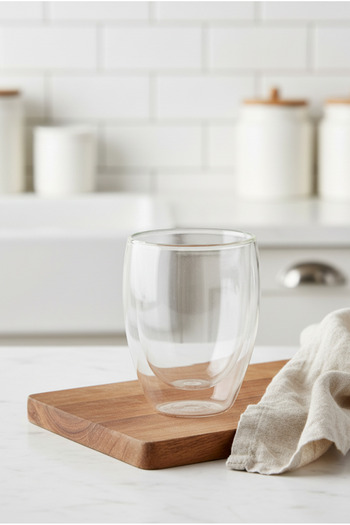 FH finehome Deny Handleless Double Wall Glass 350ml