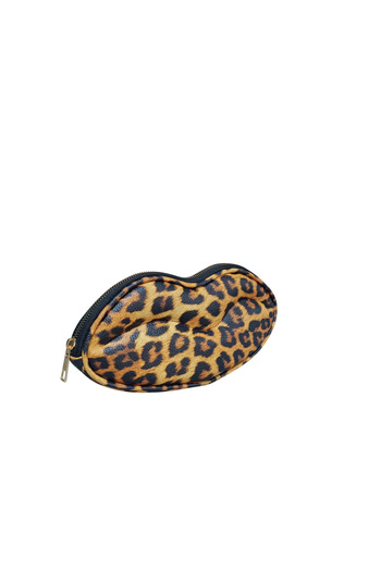Maykis Medium Size Leopard Lip Makeup Bag