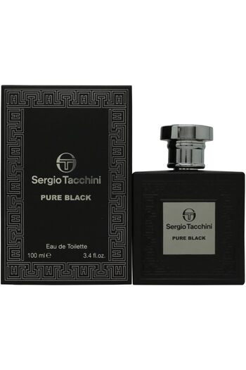 Sergio Tacchini Pure Black Eau de Toilette Spray 100ml