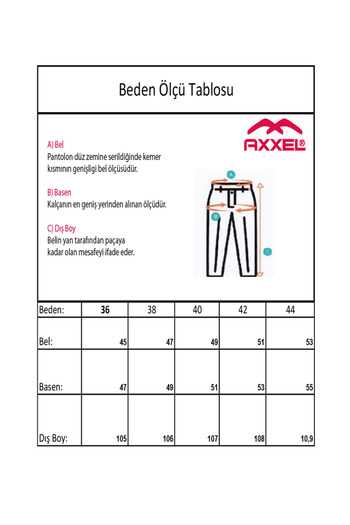 AXXEL Kadın Siyah Eşofman Pantolon-P3045