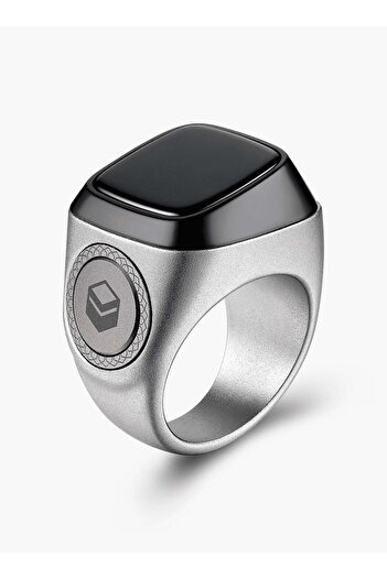UMEOX Digital Counter Tasbeeh SMART Zikr Ring Metal 18mm Silver