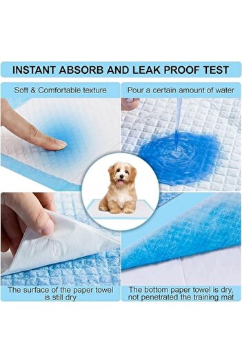 Golden cat Pet Training Pads Super Absorbent Puppy Pads Anti Slip Toilet Pee Mat, Leak Proof & Quick Dry Pet Pa