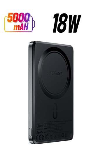 Acefast Magnetic Fast Wireless Charge Power Bank M8 PD18W 5000mAh