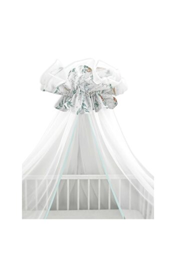 MimiNu Baldachin, MimiNu, Large, Tulle with Cotton Bow, 400x170 cm, Lulu