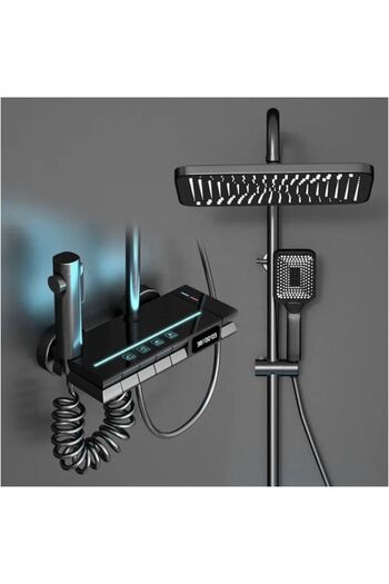 OEM Smart Shower Column with LED Display, Air Spray Technology, LED Lights