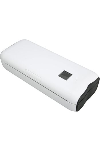 Fipka SRTK Portable Thermal Printer, 203DPI 210mm Width 4.0 Clear Printing Mini Thermal Printer for Homes