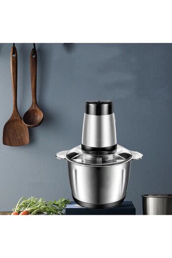 saiconcept Electric Multifunctional Chopper Saiconcept, Stainless Steel, 1000W, 3L Capacity