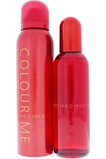 Milton Lloyd Colour Me Red by - 150ml Eau de Toilette & 100ml Perfume Mist, for women