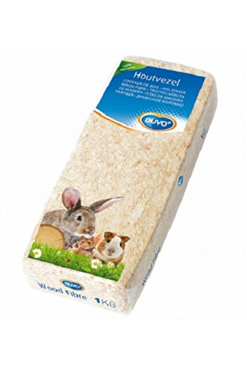 Duvo + Natural Wood Fibre Bedding for Small Pets