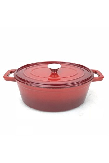 HENDI Enameled Cast Iron Pot Hendi, 3.4 liters, 320x240x(H)105 mm