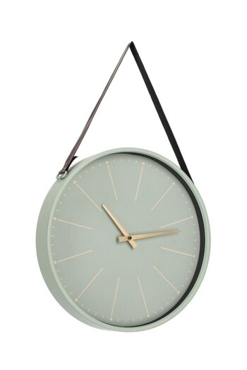 Bizzotto Green Wall Clock Timely 40x6x66 cm