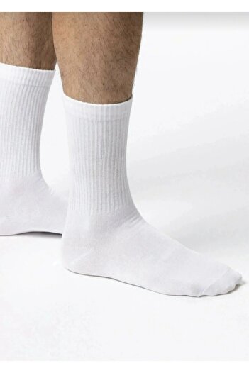 SOYTEMİZ 6 Çift Pamuklu Tenis Çorap Soket Boy - Unisex