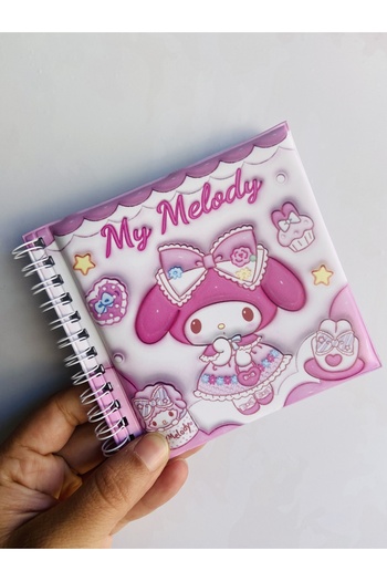 synshop Kuromi My Melody Melody Soft Squishy Sukuşi Cover Sticker Label Removing Album Scrapbook