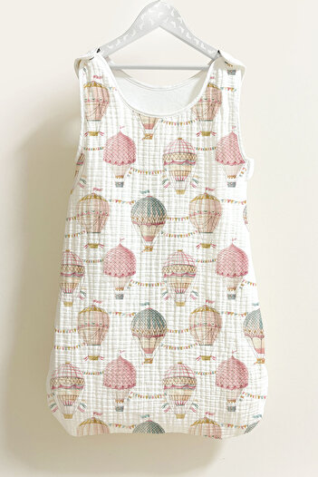 Tuğba Kuğu 4 Layer Muslin Baby Sleeping Bag (0-18 Months) - Limited 21 Series