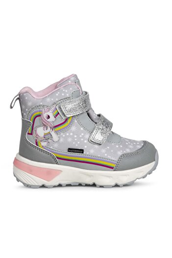 BUCKHEAD Children's Lighted Waterproof Unicornie Velcro Boots Buck3033
