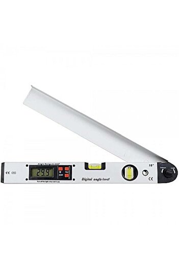 Nobrand Digital Protractor 0 - 225° Precision 0.1° Length 400 mm 2 Level Bubbles