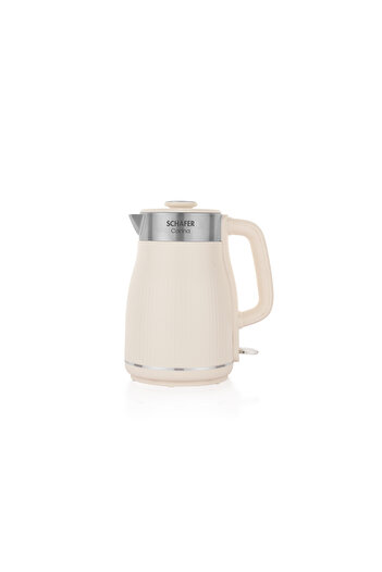 Schafer Carina Stainless Steel Hand-Free Body Water Heater-Cream