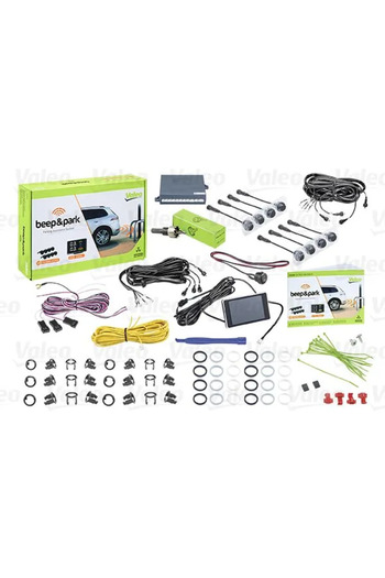 VALEO Front and rear parking assist conversion kit TOYOTA VIOS / SOLUNA VIOS (_P4_) 2002-2008