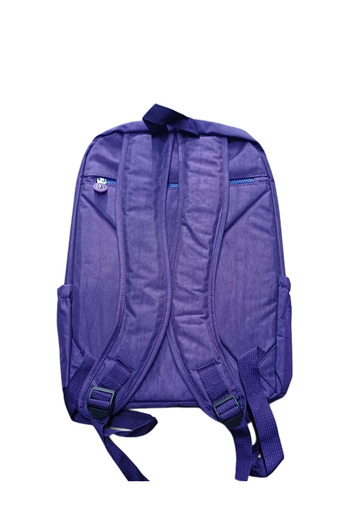 KY Multi-Compartment Orthopedic Waterproof Water Bottle Compartment Purple Backpack Travel Sports Daily School Bag