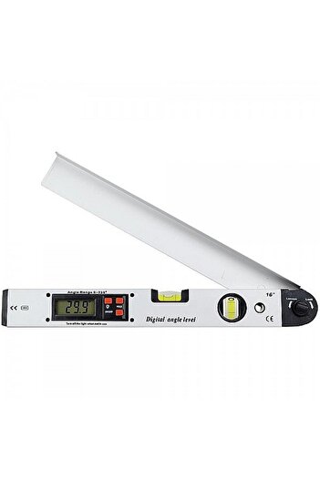 Nobrand Digital Protractor 0 - 225° Precision 0.1° Length 400 mm 2 Level Bubbles