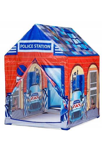 Selgot Children's Play Tent, Police Station, 95 x 72 x 102 cm