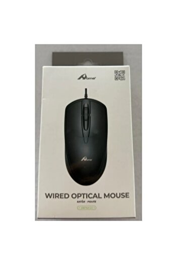 Home Wired Optical Mouse - 3 buttons, 1000 DPI