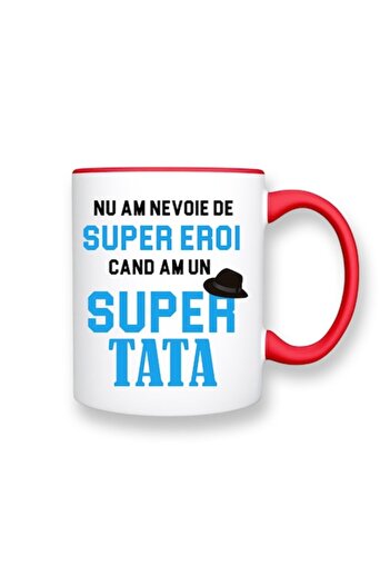 OEM Customized mug with message: 'I don’t need superheroes when I have a super dad', Betaprint, Model