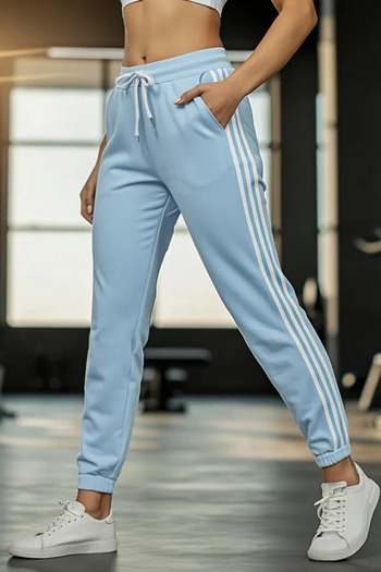 oshebu Kadın Jogger Eşofman Altı Beli Paçası Lastikli Bağcıklı Basic Düz Cepli