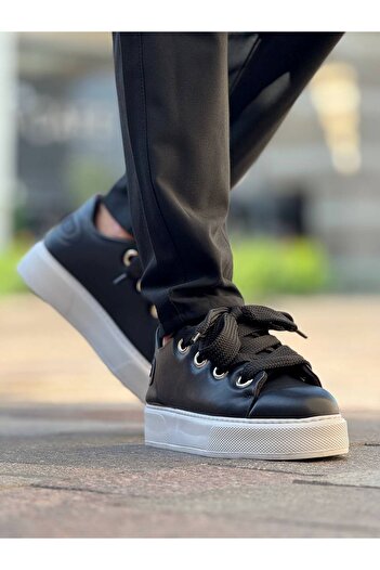 Zerenyus Anjelino Premium Men's Casual Sneaker Black White