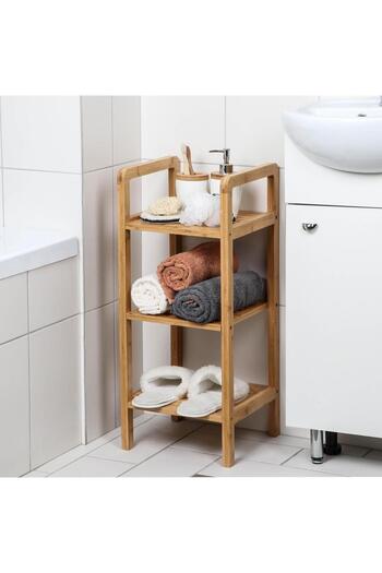 Bin shihoon Stylish wooden floor storage shelves