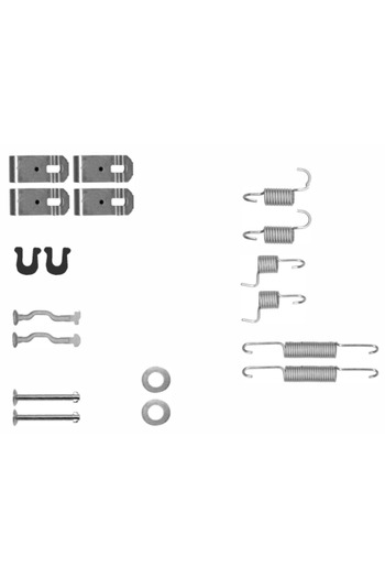TEXTAR Parking brake shoe accessory set SUBARU CROSSTREK (GU_) 2023-2025