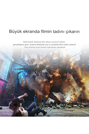 Yesnıce VR Shinecon 3D Sanal Gerçeklik Gözlüğü 4.0/6.53 inç Android ve IOS telefonlarla uyumludur