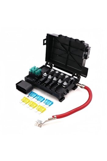 YLOTECH Fuse Box for VW Beetle/Golf/Jetta/Bora, Audi A3/S3, Black