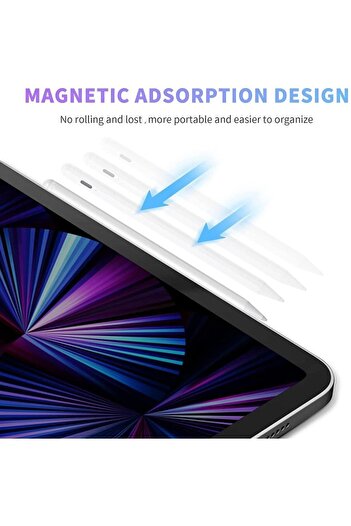 MOD10 Apple iPad Air Pro 10.2 10.9 10.5 11 12.9Inch Compatible Palm Rejection Stylus Touch Pen 19