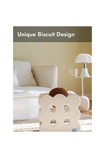Golden cat Sandwich Biscuit Cat Scratching Ball, Size: 44cm X 39cm X 25.5cm