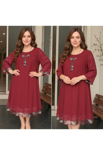 Sum Chiffon Short Dress