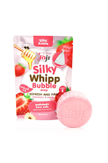 JOJI SECRET YOUNG Joji Refresh & firm strawberry & honey silky whipp bubble soap 100 ml