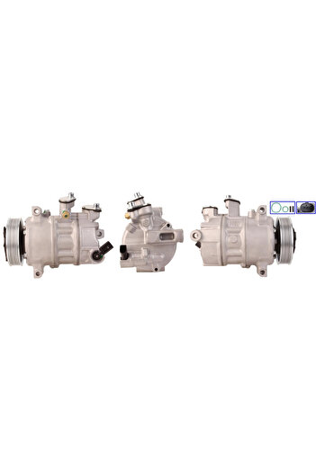 Elstock Air conditioning compressor AUDI A3 (8P1) 2003-2012
