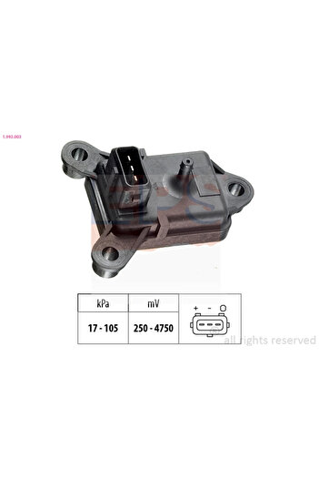 Eps Air pressure sensor FIAT DUCATO body (244_) 2001-2006
