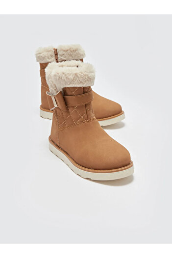 LC Waikiki LCW STEPS Μπότες για κορίτσια με λεπτομέρεια από μπεζ γούνα