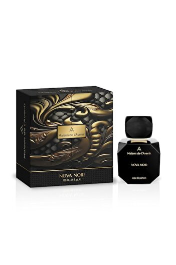 Maison De L'amour Unisex Eau de Parfum Maison de l’Avenir Nova Noir, Elixir Collection, 100 ml