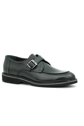 Tuna Genuine Leather Eva Sole Buckle Detailed Loafer Men's Shoes - E023