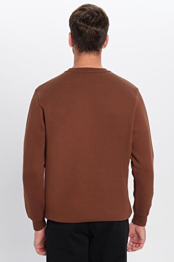 hayal giyim Unisex Relax Fit Comfortable Cut Cotton Soft Textured Crew Neck Sweatshirt