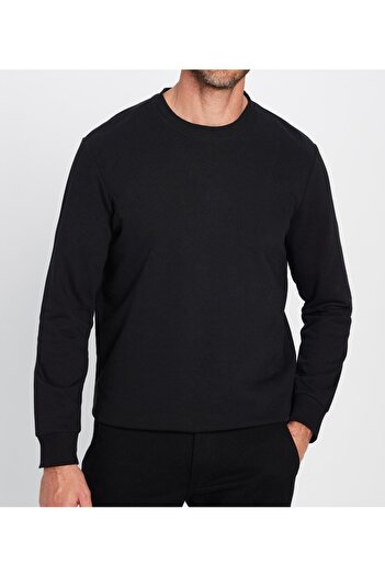 hayal giyim Unisex Relax Fit Comfortable Cut Cotton Soft Textured Crew Neck Sweatshirt
